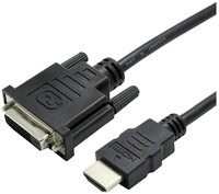 VALUE Value HDMI / DVI Adapterkabel HDMI-A Stecker, DVI-D 24+1pol. Stecker 0