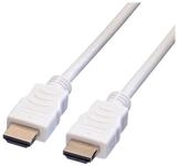 VALUE Value HDMI Anschlusskabel HDMI-A Stecker 10.00 m Wei&szlig; 11.99.5710 Gesch