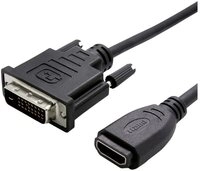 VALUE Value DVI / HDMI Adapterkabel DVI-D 24+1pol. Stecker, HDMI-A Buchse 0.