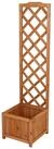 Spetebo Pflanzk&uuml;bel Holz Blumenkasten mit Spalier und Rankhilfe (Anzahl, 1 St.,