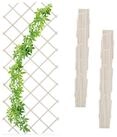 relaxdays Rankgitter Ausziehbares Rankgitter 3er Set, 3 St., 3er Set