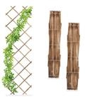 relaxdays Rankgitter Ausziehbares Rankgitter Holz 3er Set, 3er Set