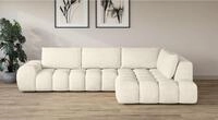 OTTO home Ecksofa AZITA L-Form, XXL 352 cm Designsofa in Bubble-Opitk, lose