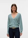 Vero Moda Strickjacke VMNEWLEXSUN LS SHORT V-NECK CAR GA NOOS mit Knopfleiste