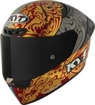 KYT Motorradhelm KX-1 Race GP Bastianini IDN Replica 2023 Helm, Atmungsaktiv