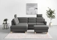sit&more Ecksofa Far&ouml; L-Form, inklusive Federkern, wahlweise mit Bettfunktion...