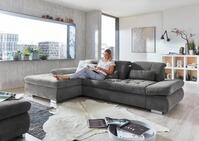 Die PlanBar Ecksofa MP-IN17004 L-Form, Breite 331 cm, Federkern-Polsterung,...