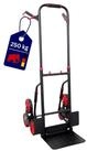 PROREGAL&reg; Treppensackkarre TAURUS Traglast 150-250kg Stahlrahmen ergonomische Griffe
