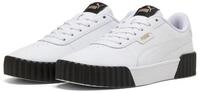 PUMA CARINA 30 Sneaker f&uuml;r sportliche Looks, aus Leder, mit weichem Textilfutter