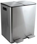 spirella M&uuml;lltrennsystem ALIYA, 2 Kammern Abfall Treteimer XL, 40 L, Softclose