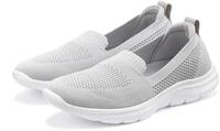 LASCANA Halbschuh, Sneaker, Slip-On-Sneaker, Slipper aus bequemen Textil-Material zum