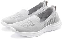 Slipper LASCANA "Halbschuh, Sneaker, Slip-On-Sneaker", M&auml;dchen, Gr. 40, grau