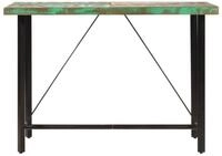 vidaXL Esstisch, Bartisch 150x70x107 cm Altholz Massiv und Eisen