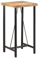vidaXL Bartisch, Bartisch 55x55x107 cm Massivholz Mango und Eisen