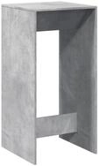 vidaXL Esstisch Bartisch Betongrau 51x50x103,5 cm Holzwerkstoff (1-St)