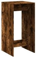 vidaXL Esstisch Bartisch R&auml;uchereiche 51x50x103,5 cm Holzwerkstoff (1-St)