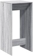 vidaXL Esstisch Bartisch Grau Sonoma 51x50x103,5 cm Holzwerkstoff (1-St)