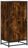 vidaXL Schuhregal Schuhregal R&auml;uchereiche 48x38x97,5 cm Holzwerkstoff, 1-tlg.