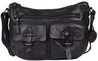 HARBOUR 2nd Handtasche Emerson, Damen Umh&auml;ngetasche, Schultertasche mit Nieten...