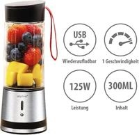 *Alpina* Akku-Smoothie-Maker Sommer Smoothie Maker to go 2go Akku Unterwegs,...