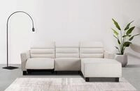 Home affaire Ecksofa Carpari, L-Form, 263 cm, manuelle o. elektrische...