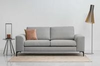 OTTO home 2,5-Sitzer Henry, Kompaktsofa, Breite 214 cm, mit Metallbeinen,