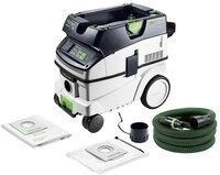 FESTOOL Staubabsauger CLEANTEC CTM 26 EI AC Absaugmobil 1200 Watt 26 l...