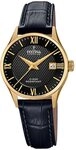 Festina Quarzuhr Festina Damen Uhr F20011/4 Leder, (Analoguhr), Damen Armbanduhr