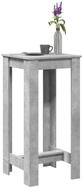 vidaXL Bartisch, Bartisch Betongrau 51x50x103,5 cm Holzwerkstoff