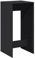 vidaXL Esstisch Bartisch Schwarz 51x50x103,5 cm Holzwerkstoff (1-St)