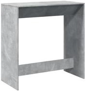 vidaXL Esstisch Bartisch Betongrau 102x50x103,5 cm Holzwerkstoff (1-St)