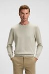 BOSS ORANGE Strickpullover Kanovano mit Rundhalsausschnitt