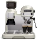 Klarstein Espressomaschine TK57-CoffMacGrind-Cr, 1.4l Kaffeekanne, Klarstein Espressomaschine TK57-CoffMacGrind-Cr, 1.4l Kaffeekanne,