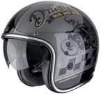 Scorpion Exo Motorradhelm Scorpion Exo Belfast EVO Drive Fast Jethelm Silber /