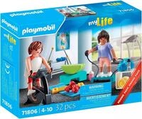Playmobil&reg; Fitnesstraining (71806), Playmobil My Life Konstruktions-Spielset,...