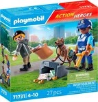 Playmobil&reg; Spurensuche mit Hund (71731), Playmobil Action Heroes