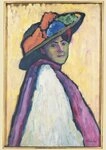 Piatnik Puzzle Bildnis Marianne von Werefkin, M&uuml;nter, Puzzleteile