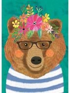 HEYE Puzzle Puzzle Floral Friends: das tragbare Brumla 1000 Teile, Puzzleteile