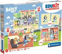 Clementoni&reg; Puzzle Clementoni - Edukit 4in1 - Blaub&auml;r (18320), Puzzleteile