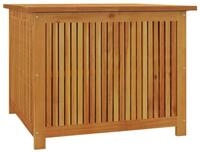 vidaXL Gartenbox, Gartenaufbewahrungsbox 75x75x58 cm Massivholz Akazie