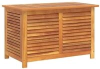 vidaXL Gartenbox Gartenbox mit L&uuml;ftungsschlitzen 90x50x56 cm Massivholz