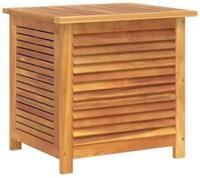 vidaXL Gartenbox, Gartenaufbewahrungsbox mit L&uuml;ftungsschlitzen 60x50x56 cm...