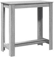 vidaXL Esstisch Bartisch Grau Sonoma 102x50x103,5 cm Holzwerkstoff (1-St)