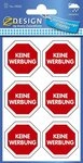 Avery Zweckform Etiketten 59505 Home Hinweis-Etikett "Keine Werbung" Kunststoff...