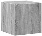 vidaXL H&auml;ngeschrank Wandschrank Grau Sonoma 40x42,5x40 cm Holzwerkstoff (1-St)