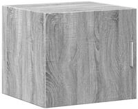 vidaXL H&auml;ngeschrank Wandschrank Grau Sonoma 45x42,5x40 cm Holzwerkstoff (1-St)