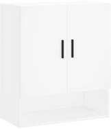 vidaXL H&auml;ngeschrank Wandschrank Wei&szlig; 60x31x70 cm Holzwerkstoff