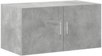 vidaXL H&auml;ngeschrank Wandschrank Betongrau 80x42,5x40 cm Holzwerkstoff (1-St)
