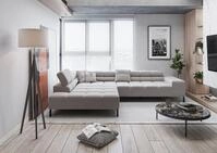 Home affaire Ecksofa Ancona New, wahlweise motorische Sitztiefenverstellung, auch in