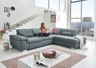 Die PlanBar Ecksofa MP-IN17041 L-Form, Breite 320 cm, Sitztiefenverstellung,...